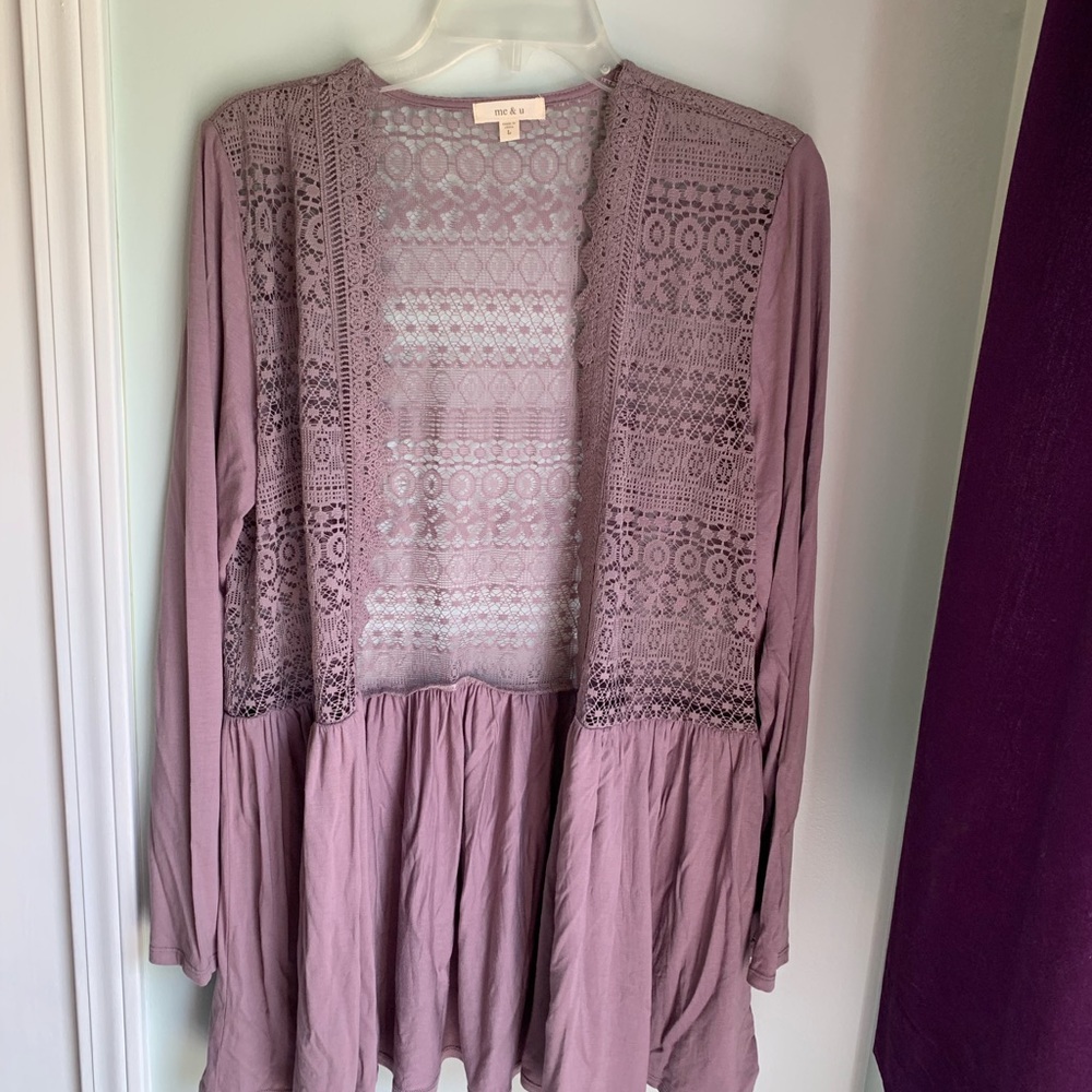 NWOT lace jacket